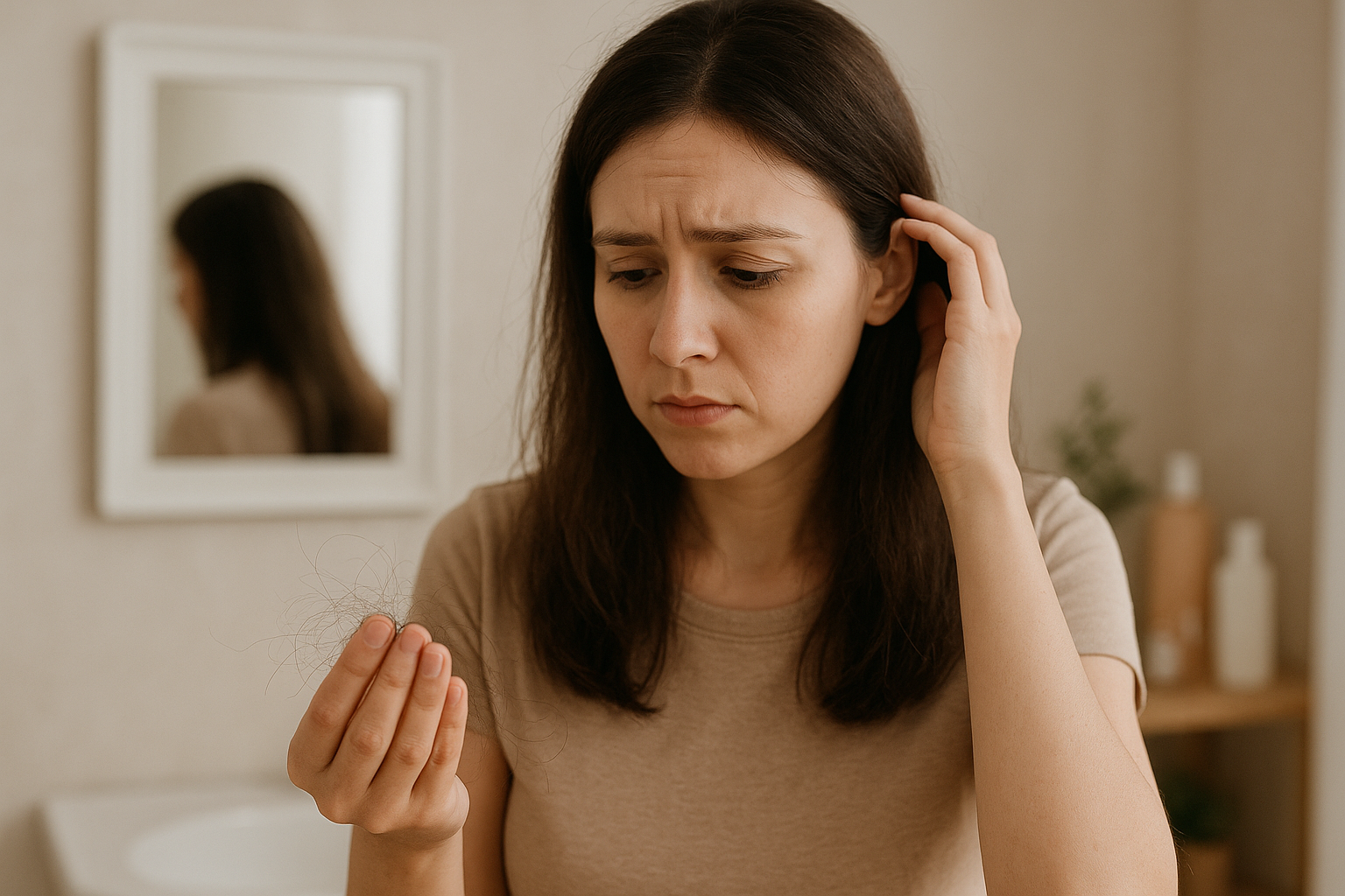 ¿Por qué se me cae tanto el cabello?
